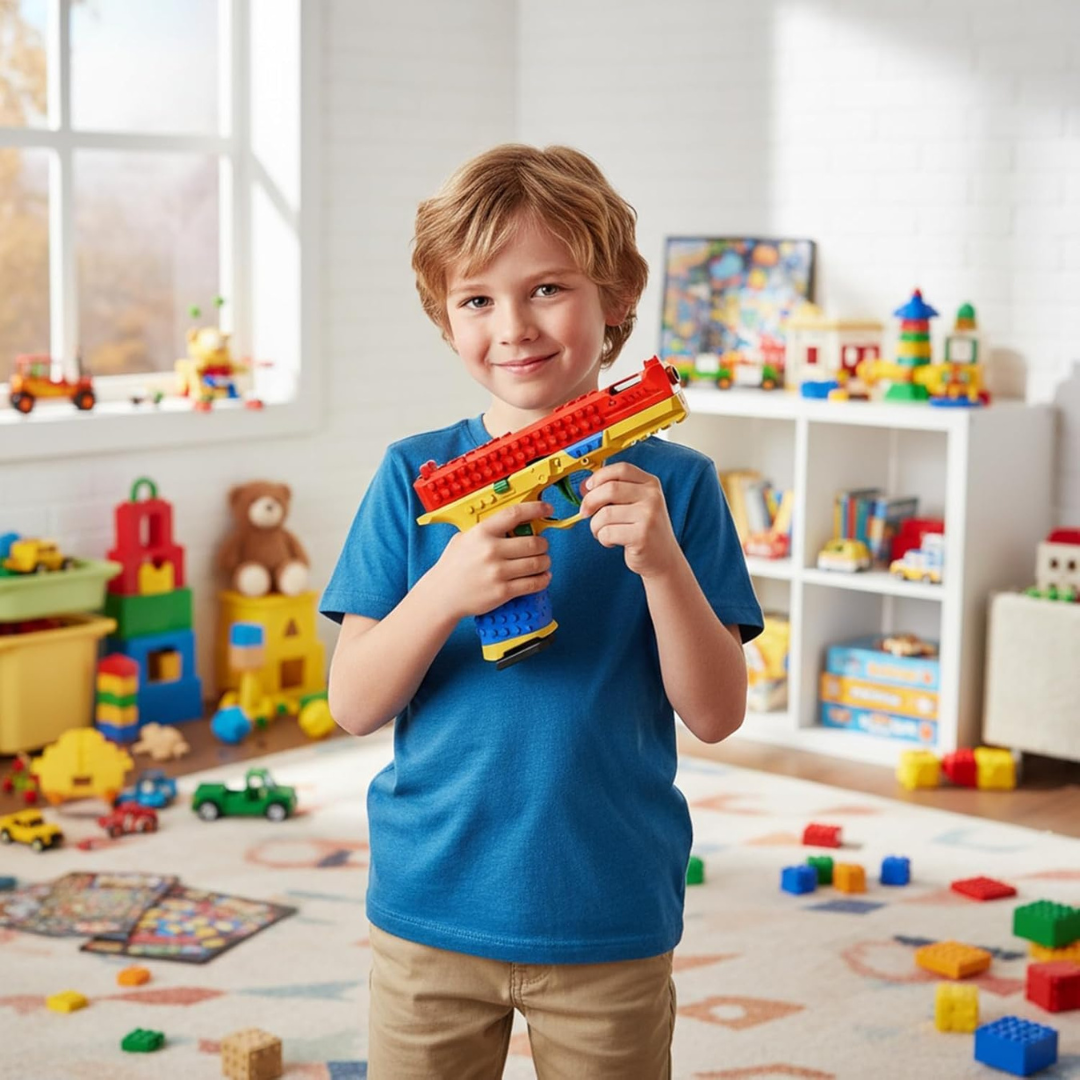 Bricknova -  Pistola Construible de Lego